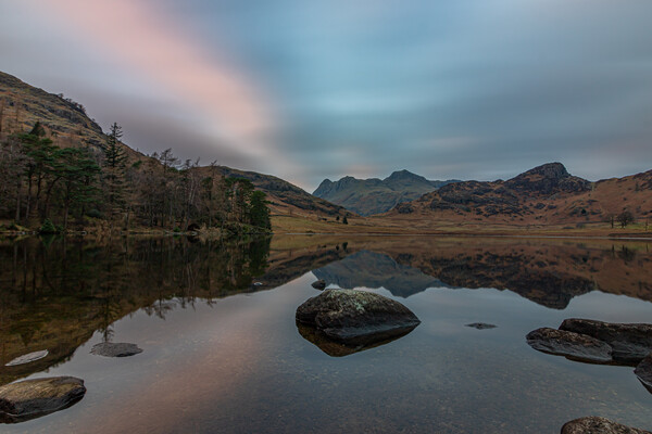 Blea Tarn at sunset Picture Board by Paul Madden