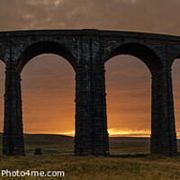 Buy canvas prints of Early morning at Ribblehead Viaduct by Paul Madden