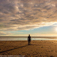 Buy canvas prints of Crosby Beach Sunset by Paul Madden
