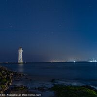 Buy canvas prints of New Brighton beach and lighthouse by Paul Madden