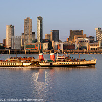 Buy canvas prints of Paddle Steamer Waverley by Paul Madden