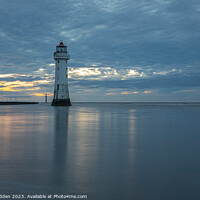 Buy canvas prints of New Brighton lighthouse long exposure by Paul Madden