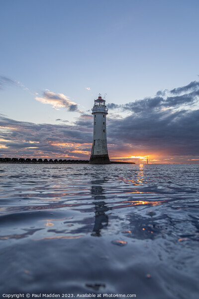 New brighton lighthouse, wirral Picture Board by Paul Madden