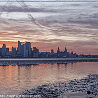 Buy canvas prints of Liverpool Waterfront Sunrise by Paul Madden