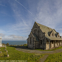Buy canvas prints of St Tudnos Church Great Orme by Paul Madden