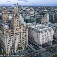 Buy canvas prints of The Three Graces of Liverpool by Paul Madden
