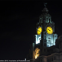 Buy canvas prints of Royal Liver Building Liverpool by Paul Madden