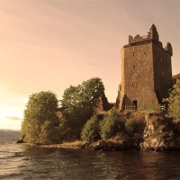 Buy canvas prints of Urquhart Castle Loch Ness by Paul Madden