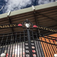 Buy canvas prints of Paisley Gates - Anfield by Paul Madden