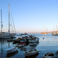 Buy canvas prints of Bodrum Bay in the morning by Paul Madden