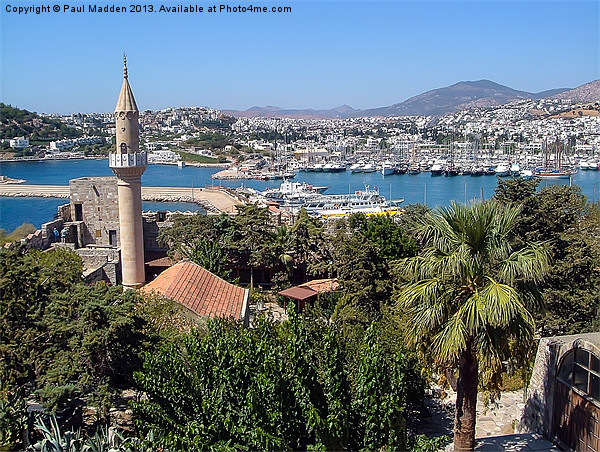 Bodrum, Turkey Picture Board by Paul Madden