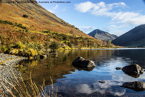 Scafell Pike from Wastwater Picture Board by Paul Madden