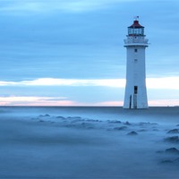Buy canvas prints of Perch Rock Lighthouse by Paul Madden