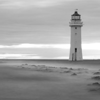 Buy canvas prints of Fort Perch Rock lighthouse by Paul Madden