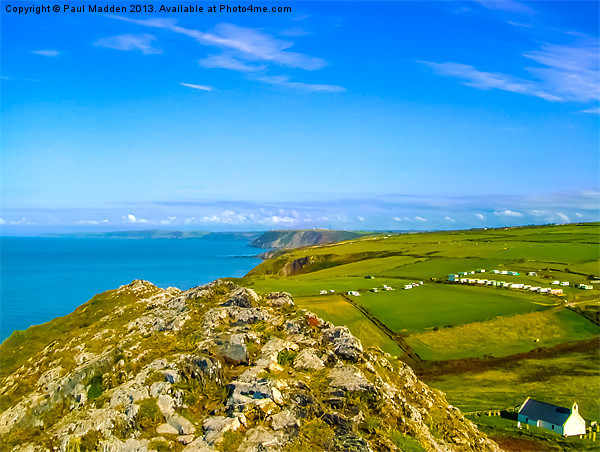 Mwnt, Ceredigion Picture Board by Paul Madden