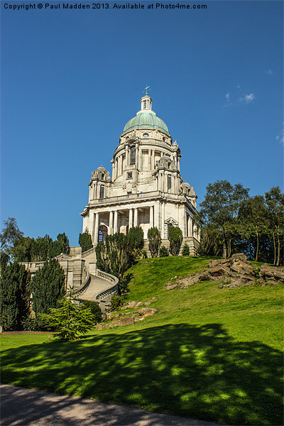 Ashton Memorial - Lancaster Picture Board by Paul Madden