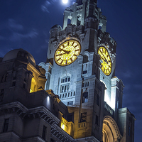 Buy canvas prints of Top of the tower at Liverpool by Paul Madden