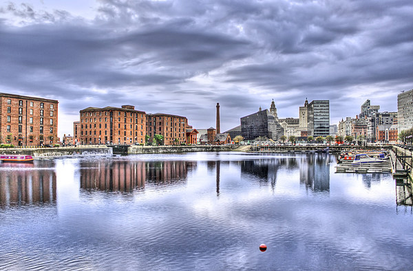 Salthouse Dock Liverpool HDR Picture Board by Paul Madden