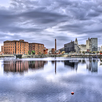 Buy canvas prints of Salthouse Dock Liverpool HDR by Paul Madden