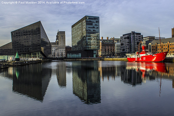 Canning dock - Liverpool Picture Board by Paul Madden