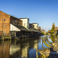 Buy canvas prints of Wigan Pier In The Sun by Paul Madden