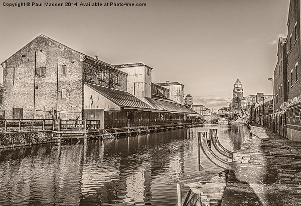 Wigan PIer - A view of the past Picture Board by Paul Madden