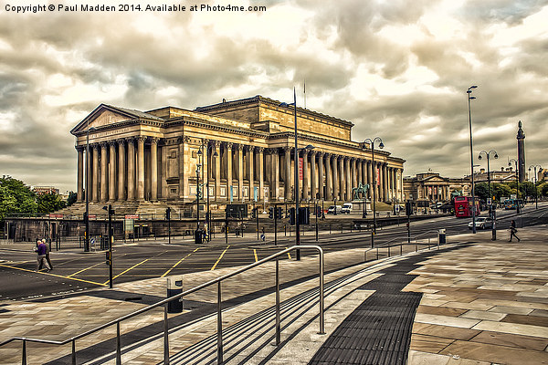 St Georges Hall - Liverpool Picture Board by Paul Madden