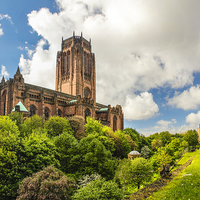 Buy canvas prints of Anglican Cathedral Liverpool by Paul Madden