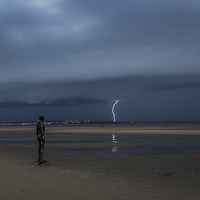 Buy canvas prints of Lightening strikes twice by Paul Madden
