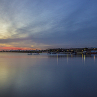 Buy canvas prints of Crosby Marina and Lakeside centre by Paul Madden