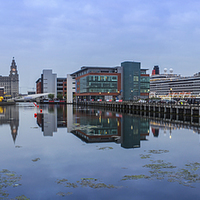 Buy canvas prints of Princes dock and Queen Victoria by Paul Madden