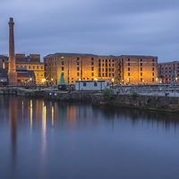 Buy canvas prints of Albert Dock from the Canning Dock by Paul Madden