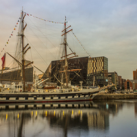 Buy canvas prints of Stavros S Niarchos Tall Ship by Paul Madden