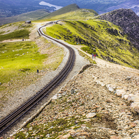 Buy canvas prints of Snowdon Mountain Railway by Paul Madden
