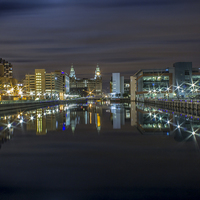 Buy canvas prints of  Princes Dock - Liverpool by Paul Madden
