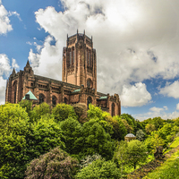 Buy canvas prints of  Liverpool Anglican cathedral by Paul Madden