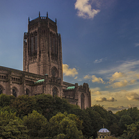 Buy canvas prints of Liverpool Anglican Cathedral Panorama by Paul Madden