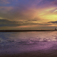 Buy canvas prints of Crosby Beach - Liverpool by Paul Madden