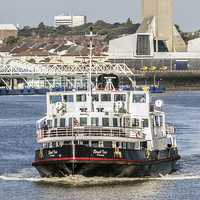 Buy canvas prints of The Royal Iris Mersey Ferry by Paul Madden