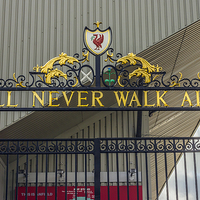 Buy canvas prints of The Shankly Gates - Anfield by Paul Madden