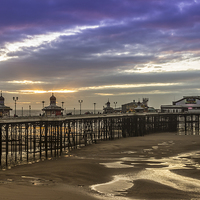 Buy canvas prints of Blackpool North Pier by Paul Madden