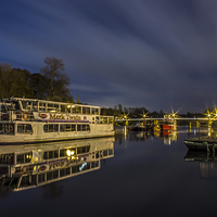 Buy canvas prints of Boats on the River Dee, Chester by Paul Madden
