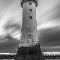 Buy canvas prints of New Brighton Lighthouse by Paul Madden