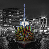 Buy canvas prints of The Dazzle Ship by Paul Madden
