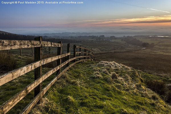 Rivington Pike at dusk Picture Board by Paul Madden