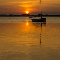 Buy canvas prints of Golden skies by Paul Madden