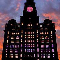 Buy canvas prints of Royal Liver Building by Paul Madden