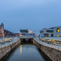 Buy canvas prints of Canal to the River Mersey by Paul Madden