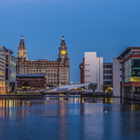 Buy canvas prints of Princes Dock Panorama by Paul Madden