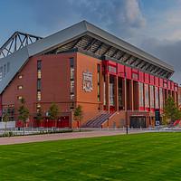 Buy canvas prints of Anfield - The New Main Stand by Paul Madden